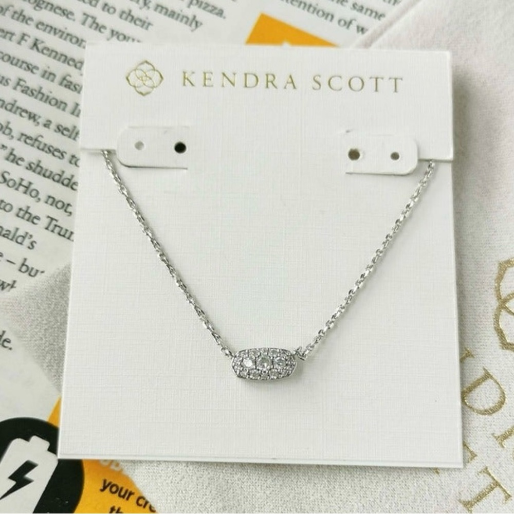 Kendra Scott Grayson Silver Necklace